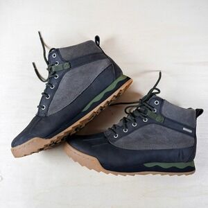 Women's Forsake Duck Boot Black Cypress Sz 10 Hiking, Rain Boots Leather